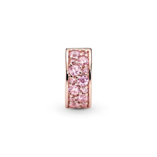 Charm Clip Pandora Moments Pavé Rose