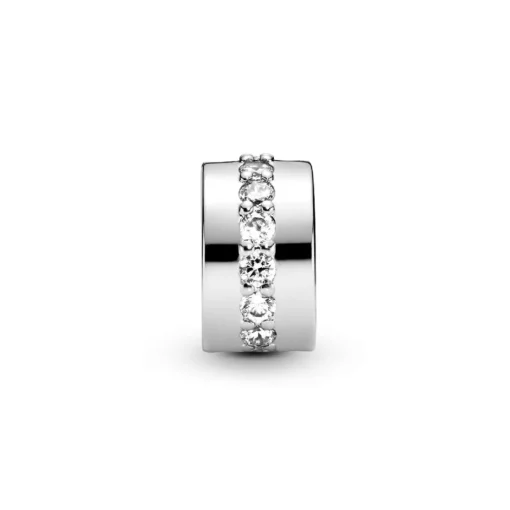 Charm Clip Pandora Moments Rangée Scintillante Incolore