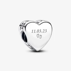 Charm Cœur Gravable