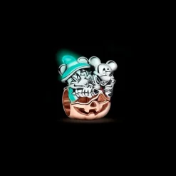 Charm Disney Citrouille Halloween Mickey et Minnie