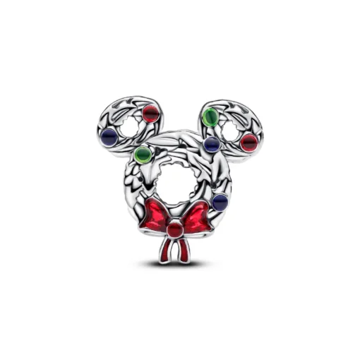 Charm Disney Couronne de Noël Mickey