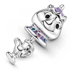 Charm Disney x Pandora Madame Samovar et Zip de la Belle et la Bête