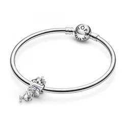 Charm Disney x Pandora Madame Samovar et Zip de la Belle et la Bête