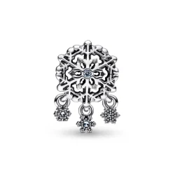 Charm Femme Flocon de Neige Ruisselant Pandora Moments
