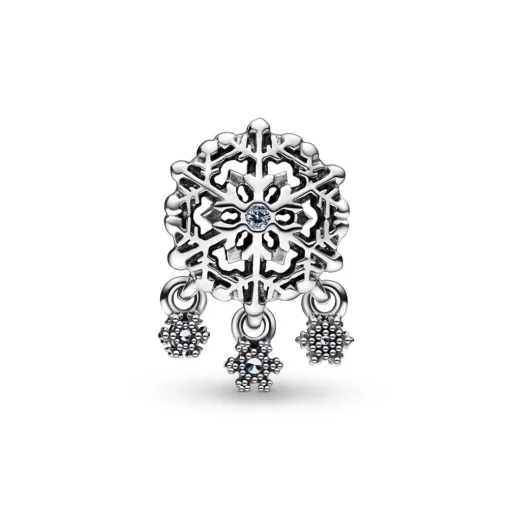 Charm Femme Flocon de Neige Ruisselant Pandora Moments