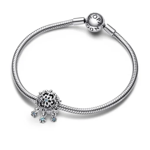 Charm Femme Flocon de Neige Ruisselant Pandora Moments