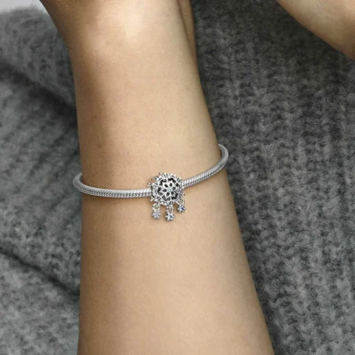 Charm Femme Flocon de Neige Ruisselant Pandora Moments