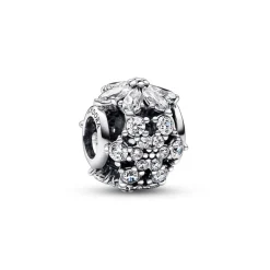 Charm Femme Rond Herbier Scintillant Pandora Timeless