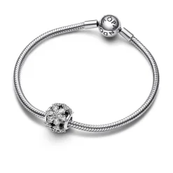 Charm Femme Rond Herbier Scintillant Pandora Timeless