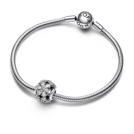 Charm Femme Rond Herbier Scintillant Pandora Timeless