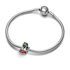 Charm Femme Sapin de Noël et Voiture Pandora Moments