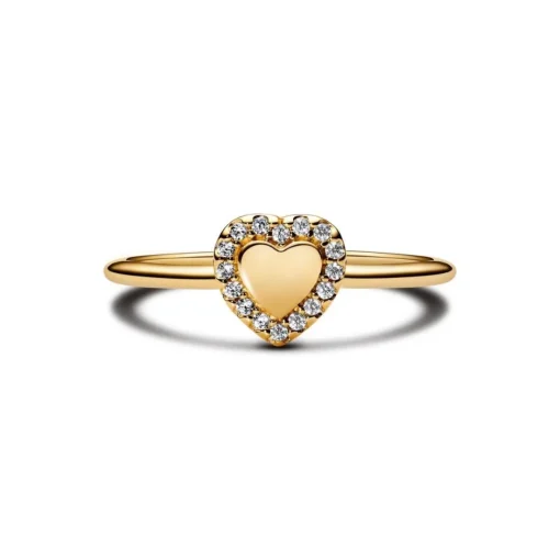 Charm Halo Cœur Gravable