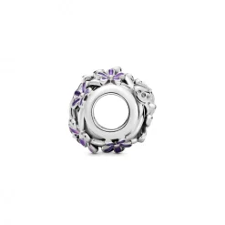 Charm Marguerite Violette Ajouré Pandora Garden