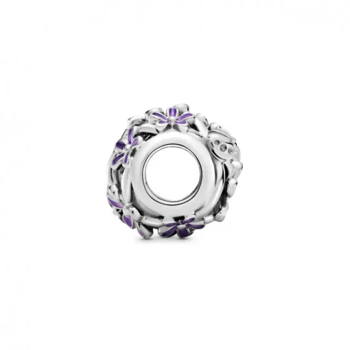 Charm Marguerite Violette Ajouré Pandora Garden