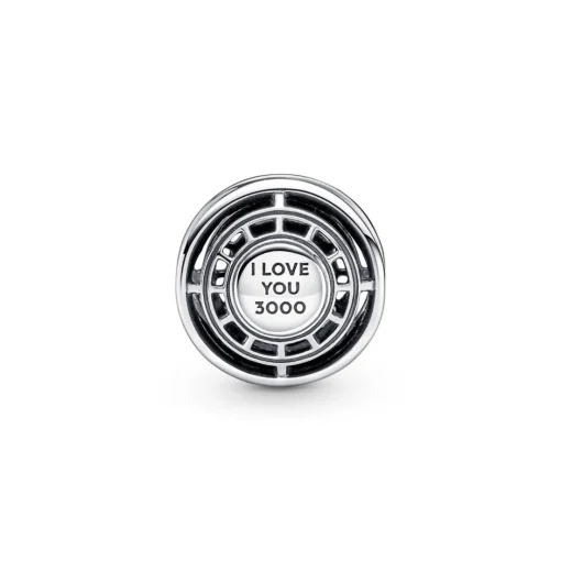 Charm Marvel x Pandora Reacteur arc bleu de Iron Man The Avengers