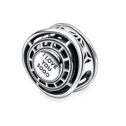 Charm Marvel x Pandora Reacteur arc bleu de Iron Man The Avengers