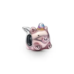 Charm Pandora - Cochon-Licorne Volant
