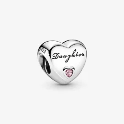 Charm Pandora 791726PCZ - Charm Amour Maternel