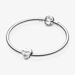 Charm Pandora 791726PCZ - Charm Amour Maternel