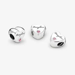 Charm Pandora 791726PCZ - Charm Amour Maternel