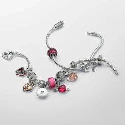 Charm Pendant Cœur Infini Fête des mères