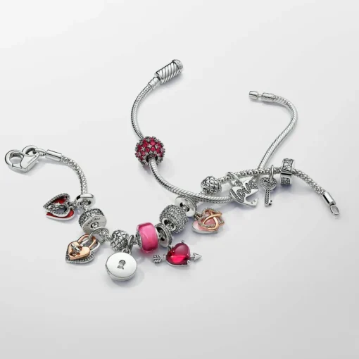 Charm Pendant Cœur Infini Fête des mères