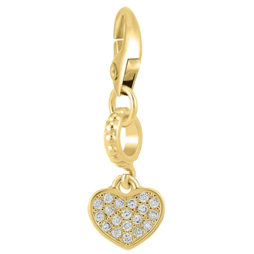 Charms Et Perles So Charm - CH1283-DORE - Charm Coeur