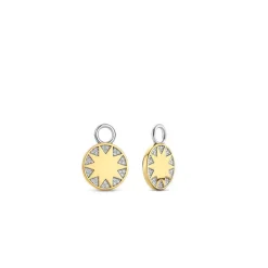 Charms et perles Ti Sento 9228ZY - Argent, plaqué or