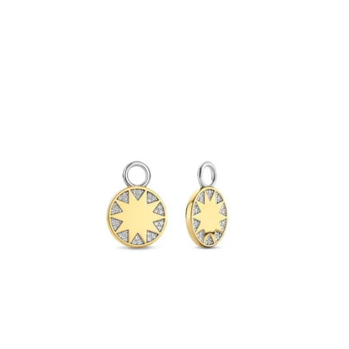 Charms et perles Ti Sento 9228ZY - Argent, plaqué or