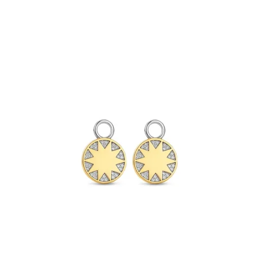 Charms et perles Ti Sento 9228ZY - Argent, plaqué or