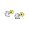 Clous d'oreilles Lotus Silver Essentials LP2005-4-5 Argent doré