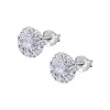 Clous d'oreilles Lotus Silver Beyond Classics LP1290-4-1 Argent Violet