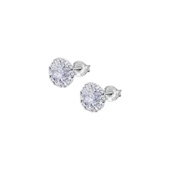 Clous d'oreilles Lotus Silver Beyond Classics LP1290-4-1 Argent Violet