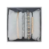 Coffret Les Interchangeables A54370 - Strass Box Jonc Fil Marron Fonce Femme