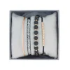 Coffret Les Interchangeables A54373 - Strass Box Jonc Fil Noir Femme