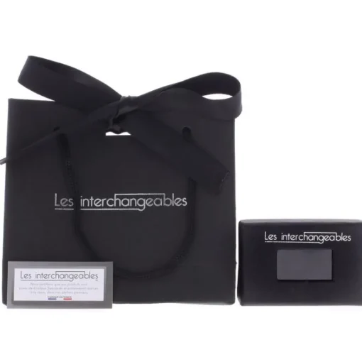 Coffret Les Interchangeables A54350 - Strass Box Jonc Fil Noir Femme