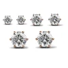Coffret Trinity 3 Paires de Boucles D'oreilles Or Rose