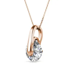 Collier Classy Or Rose