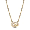 Collier Cœur de l’Infini Scintillant