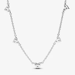 Collier Cœurs Trios de Pierres