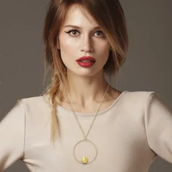 Collier Diva Gioielli Eclisse 17768-002 - Argent Doré