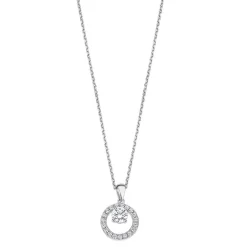 Collier et pendentif Femme Lotus Silver LP3080-1-1