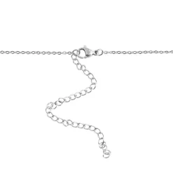 Collier et pendentif Femme Edforce 226-0120-S - Acier Argent
