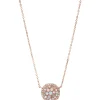 Collier et pendentif Fossil JF01740791 - Collier et pendentif Rosé Cristaux Nacre Femme