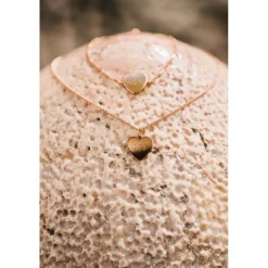 Collier et pendentif Fossil Vintage Iconic JF03021791 - Collier et pendentif Acier Doré Rose Femme