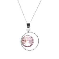Collier et pendentif Indicolite Juliette COJULI212 - Collier et pendentif Argent 925/00 Cristal Swarovsk violet Femme