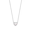 Collier et pendentif Lotus Silver LP1856-1/1 - coeur cv moments Argent Femme