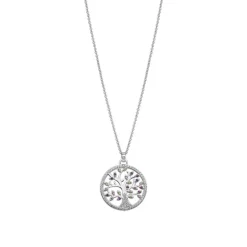 Collier et pendentif Lotus Silver Tree Of Life LP1896-1-1 - Collier et pendentif Argent Arbre De Vie Femme
