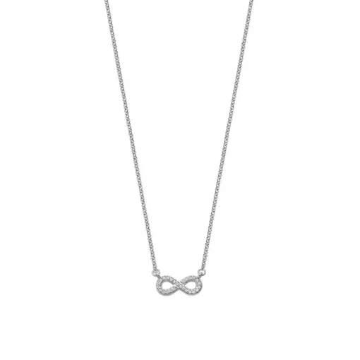 Collier et pendentif Lotus Silver LP1859-1/1 - infini mystic Argent Femme