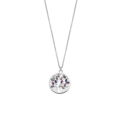 Collier et pendentif Lotus Silver TREE OF LIFE LP1891-1-1 - Collier et pendentif TREE OF LIFE Argent Femme